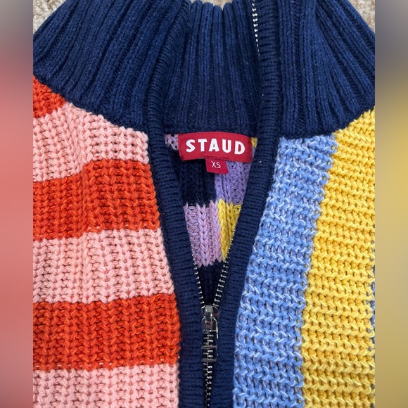 💜NWT STAUD striped Hampton sweater💜 - Picture 12 of 12